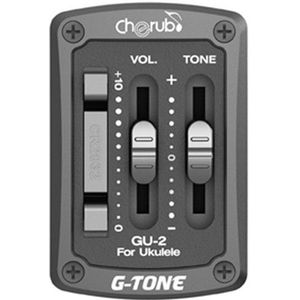 Cherub G-Tone 2-Band Ukelele Eq Equalizer Pickup Hawaiian Gitaar Eq Met Tuner Pickup Piezo Keramische Pick-Up Preamp Systeem