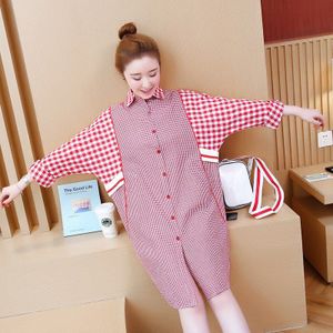 Losse Moederschap Blouses Shirts Lange Mouw Blouse Kleding Voor Casual Zwangere Vrouwen Rooster Blouses Zwangerschap Kleding Plus Size