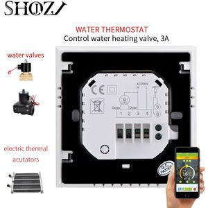 Thermostaat WiFi Temperatuur Controller voor Gas Boiler/Waterfloor Verwarming Water/Elektrische/ondersteuning Google Home Alexa voice control