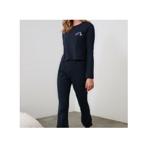 Trendyol Gedrukt Gebreide Pyjama Set THMAW21PT0569