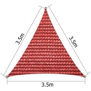 Faciliteit Zonnescherm Waterdichte Cover Tuin Zonnezeil Onderdak Outdoor Driehoek Luifel Voortent Wandelen Kamp Patio Tent