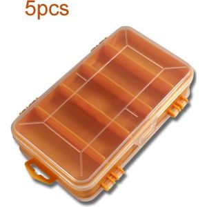 Double-Side 13 Grids Draagbare Transparante Schroeven Opbergdoos Multifunctionele Storage Case Plastic Gereedschapskist