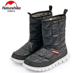 Naturehike Outdoor Kamp Schoenen 700FP Hoge Buis Down Schoenen 95% Wit Ganzendons Warm Houden 5 ℃ ~-5 ℃ Sneeuwveld Schoenen Winddicht