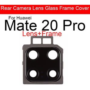 Terug Camera Glazen Lens Voor Huawei Mate 20 Pro X 20X Achter Camera Glas Lens Cover Met Sticker Repalcement reparatie