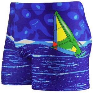 Trendy Men Trunks Stretchy Great Stitching Summer Trunks Thin Men Trunks for Swimming Pool Swimming Trunks