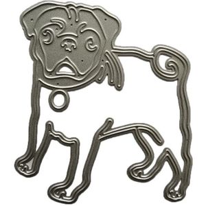 Hond Paard Metalen Stansmessen Stencil Scrapbooking Diy Album Stempel Papier Card Embossing Decoratie Craft