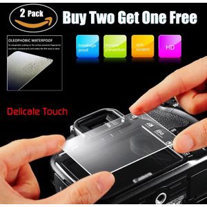 2 STUKS Originele 9 H Camera Gehard Glas LCD Screen Protector Voor Canon EOS M 60D 600D M6 M3 M5 m10 6D 750D Camera Protector Film