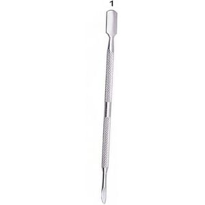 1 Pcs Rvs Cuticle Pusher Duurzaam Manicure Pedicure Remover dubbelzijdig Cutter Gereedschap-voor Vingernagels en Teennagel CP01