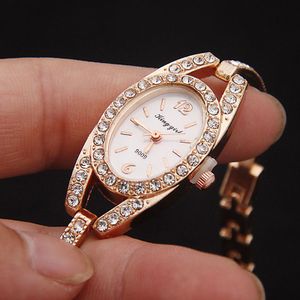 Reloj Mujer Rose Gouden Armband Horloge Vrouwen Luxe Horloges Diamond Quartz Horloge Factory Outlets Montre Femme