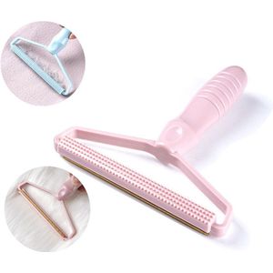 Portable Manual Hair Removal Agent Carpet Wool Coat Clothes Shaver Brush Tool Depilatory Ball Knitting Plush Double-Sided Razor