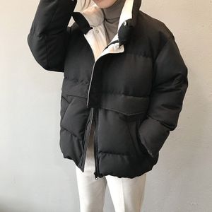 Vrouwen Winter Jas Streetwear Polyester Rits Straight 3 Effen Kleur Gewatteerde Jas Warme Femme Parka Zwarte Vrouwen Kleding