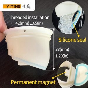 Siliconen Sterke Magnetische Afdichting, Anti-Reflecterende, Deodorant, Anti-Verstopping En Insect-Proof Afvoerputje