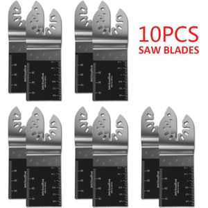 10 Stks/set Bi-Metalen Oscillerende Zaagbladen Multi Tool Saw Discs Cutter Accessoires Voor Hout Snijden Voor Fein Makita