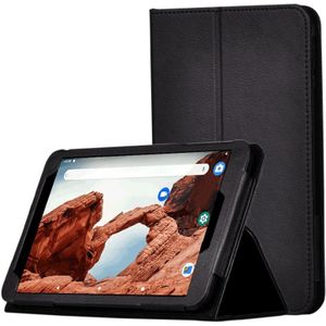 Voor Vankyo Matrixpad S8 Pu Leather Case 8 Inch Tablet Anti Lychee Patroon Flip Leather Case Tablet Stand