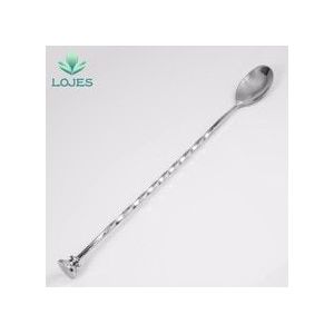 1Pc Rvs Taper Staart Bar Lepel Roerstokje Stirrer Bar Menglepel Cocktail Drinken Steken Bar Barman Gereedschap