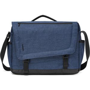 Lichtgewicht Messenger Bag Voor Mannen Fit 15.6 Inch Laptop Tas Waterbestendig Casual Schoudertas School Kantoor Crossbody