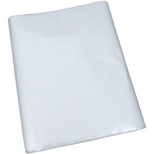 100 Stuks Wegwerp Doek Kapsel Haarkleuring Wit Transparant Voorwaardelijke Hedging Schoonheid Waterdichte Shawl Haar Tool
