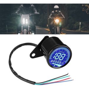 ALL Universal Motorcycle Digital Motorcycle Speedometer Retro LCD Odometer Cafe Racer Tachometer indicator Scooter ATV Meter