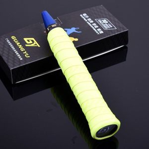 10 stks/partij Zweet Absorptie Badminton Racket Overgrips Anti-slip Racket Accessoires Sport Staaf Hand Rubber Houden Q1283CMF