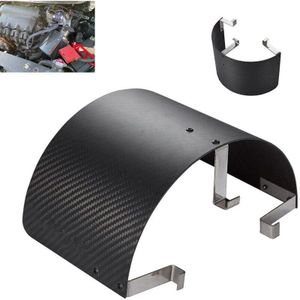 Auto Koude Lucht Intake Cone Sport Luchtfilter Cover Motion Luchtfilter Cover Hitteschild Carbon Fiber