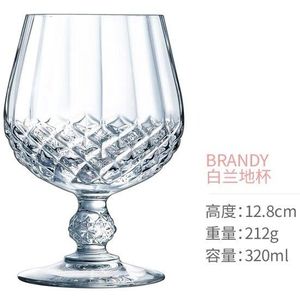 Nordic Kristallen Wijnglas Handgemaakte Retro Relief Champagne Bekers Brandy Kopjes Whisky Bar Party Drinkware