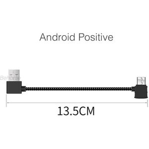 Voor Fimi X8 Se Afstandsbediening Data Aangesloten Kabel Lijn Draad Telefoon Tablet Micro Usb Connector Voor X8 se Accessor
