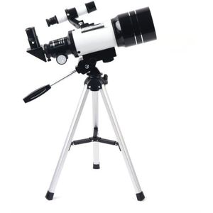 Professionele 70 Mm Refractor Astronomische Telescoop Met Statief Lage Nachtzicht Maan Kijken Krachtige Monoculaire Voor Kids
