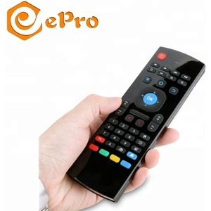 MX3 Air Mouse Met Achtergrondverlichting 2.4G Draadloze Toetsenbord Universele Afstandsbediening Voor Tv Box Computer Mini Pc Tv Air muis MX3pro I8