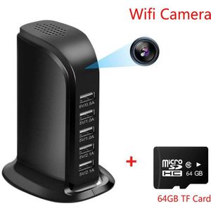 Usb Adapter Oplader Mini Wifi Camera 4K Ultra Hd Ip Camera Draadloze Bewakingscamera Baby Cam Monitor Camcorder Smart thuis Camera