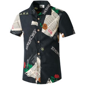 Beachwear Printing Men Hawaiian Shirts Summer Shirts For Men Tops Clothing Quick Dry Fancy Tops Short Sleeve Tee Shirt