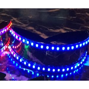 Dj Party Knipperende El Led Bril Blauw Lichtgevende Party Verlichting Kleurrijke Gloeiende Klassieke Speelgoed Voor Dans Masker Kostuums Prop Handschoenen