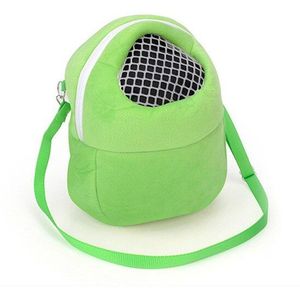 Hamster Carrier Draagbare Kleine Pet Carrier Warm Sleep Ademende Reizen Opknoping Rat Kooi Voor Hamster Cavia Carry Bag