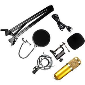 BM800 Usb Microfoon Kit 192Khz/24BIT Bm 800 Microfoon Condensator Professionele Microfoon Voor Pc Podcast Opname Tiktok Gaming
