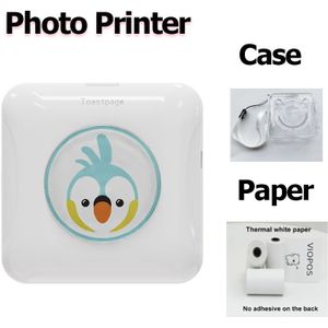 Goojprt Mini Draagbare Bluetooth Draadloze Paper Photo Printer Pocket Thermische Afdrukken Usb Verbinding Impresoras Fotos