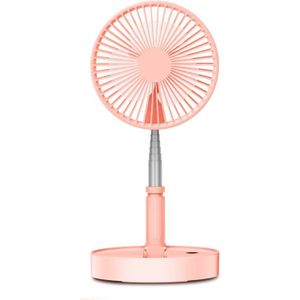 Draagbare Usb Fans Telescopische Opvouwbare Usb 7200Mah Oplaadbare Ventilator Lucht Koeler Houder Tablet Telefoon Desktop Stand