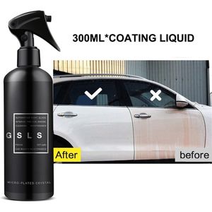 Auto wax coating Volledige Auto Nano Coating Vloeibare Coating Spray Hydrofobe Spuiten Wax Auto spray wax auto schoonmaken 300 ML
