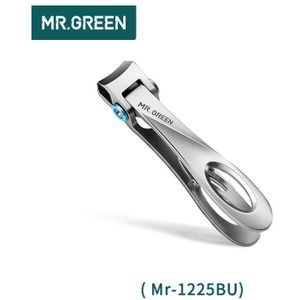 Mr. Groen Nagelknipper Trimmer Rvs Nail Gereedschap Dikke Nagels Cutter Schaar Glas Nagelvijl Manicure