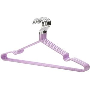 10 stks/partij Kleerhanger Kinderen Volwassen Antislip Metalen Overhemd Broek Haak Hangers Jas Kleding Stand Garderobe Accessoires #7
