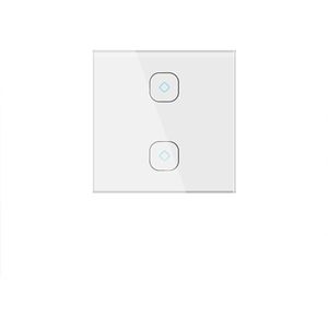 Lellki Zigbee Smart Lichtschakelaar 10A Eu Wall Touch Schakelaar Relais Nullijn Afstandsbediening Draadloze Alexa Tint Smartthings