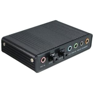 Usb Externe 4-Kanaals 5.1 S/Pdif Fiber Geluidskaart