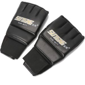 Gants Boxe Gym Cool Mma Muay Thaïlandaise Training Bokszak Demi-Mitaines Dxaa