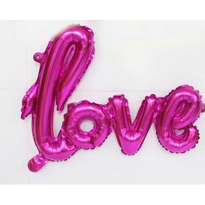 50 stks Liefde Brief Ballonnen Liefde Brief Folie Ballonnen Bruiloft Decoratie Valentines Levert