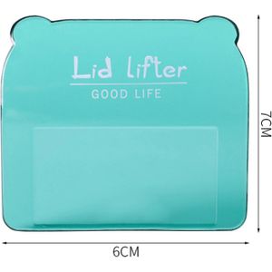 1Pc Draagbare Nordic Transparante Wc-bril Lifter Wc Lifting Apparaat Raak Wc-deksel Handvat Wc Accessoires