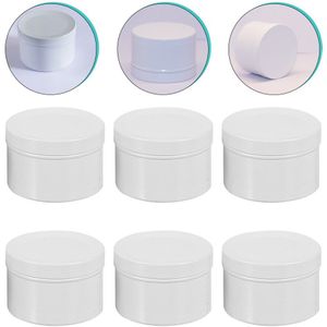 6 Stuks Lege Kaars Blikjes Diy Gezichtscrème Potten Aluminium Kaars Containers