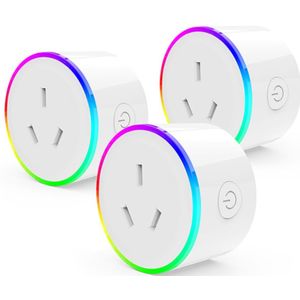 Smart Wifi Socket Wifi Thuis Smart Au Plug Met Timer Outlet Power Plug Power Monitor Afstandsbediening Voor Android/ios Telefoon App