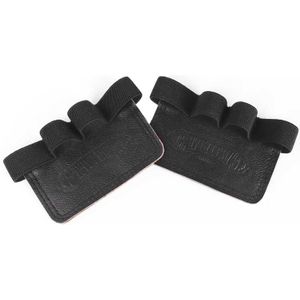 Workout Oefening Grip Pad Gym Lederen Gewichtheffen Grips Sport Handschoenen Pull up Gymnastiek Fitness Oefening Palm Guard