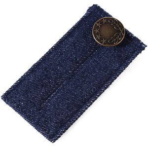 1Pc Elastische Uitgebreide Knoppen Verstelbare Broek Taille Expander Rok Jeans Pant Tailleband Knop Extender Riem Extension Gesp