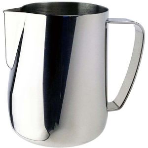 Melk Jug 350Ml Rvs Opschuimen Werper Pull Bloem Kopje Koffie Melkopschuimer Latte Art Melk Foam Tool Coffeeware