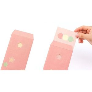 Kleine Verse Japanse Hollow Out Romantische Liefdesbrief Envelop Aestheticism Decoratie Briefpapier Wenskaart Accepteren Roze