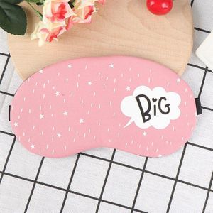 Cartoon Eye Cover Reizen Eye Band Slapen Aid Kids Blinddoek Slaapmasker Creatieve Grappige Eyepatch Slaapmasker Leuke Katoenen